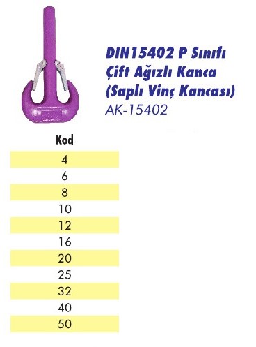 Çift Ağızlı Kanca