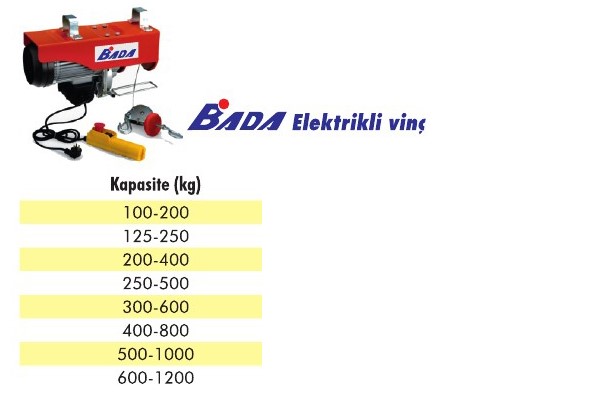 Elektrikli Vinç
