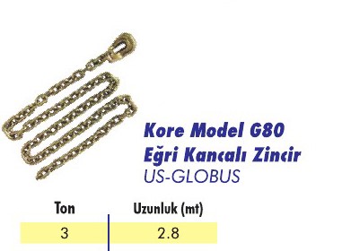 G80 Eğri Kancalı