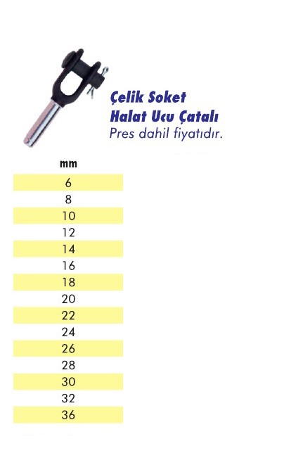 Halat Ucu Çatalı