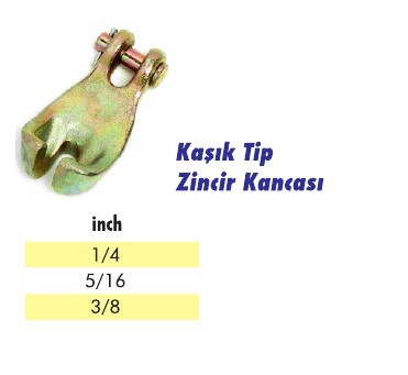 Kaşık Tip Kanca