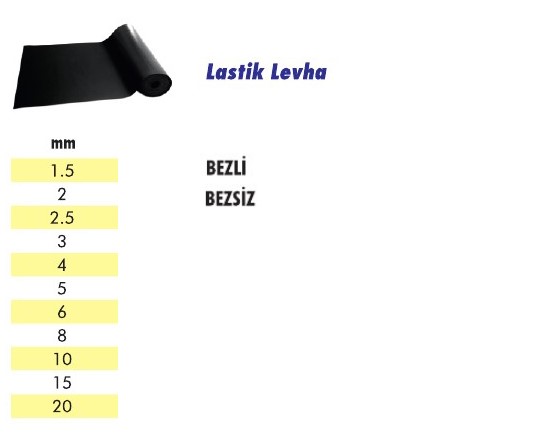 Lastik Levha