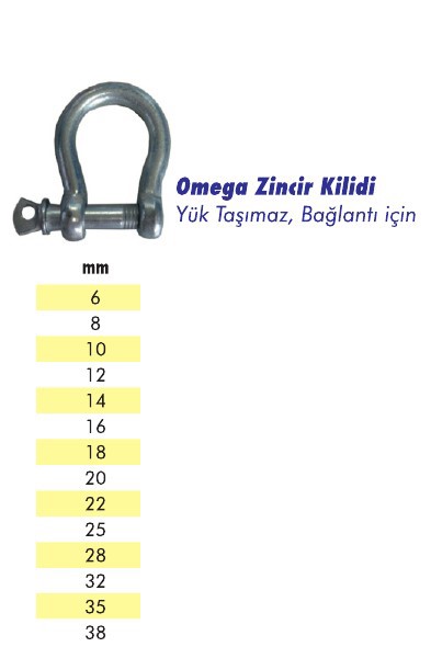 Omega Zincir Kilidi