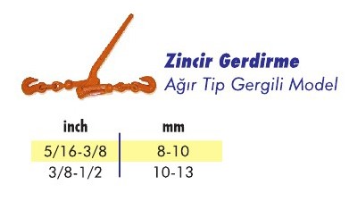 Zincir Gerdirme Gergili